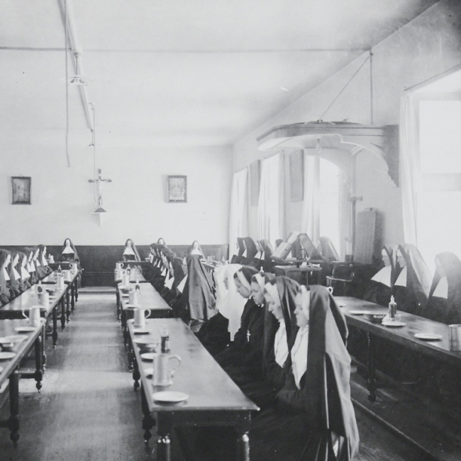 monastère; hospitalières; montréal; victor bourgeau