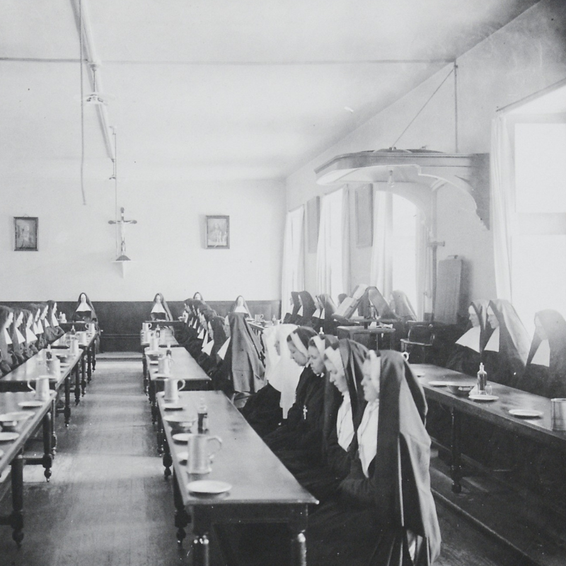 monastère; hospitalières; montréal; victor bourgeau